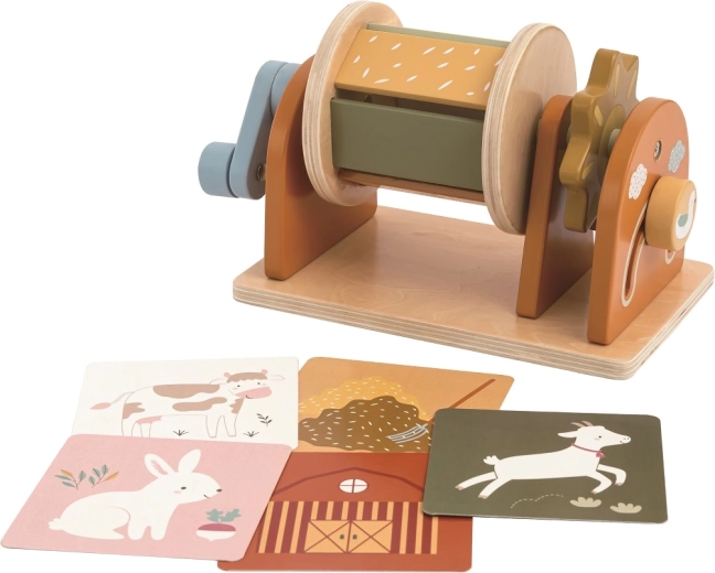 2Kids Toys tambor sensorial giratorio con tarjetas
