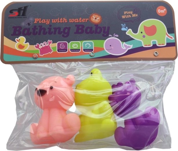 Animales rociadores para la bañera, set de 3 uds.