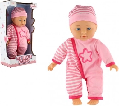 Muñeca My Little Friend con gorrito 30 cm