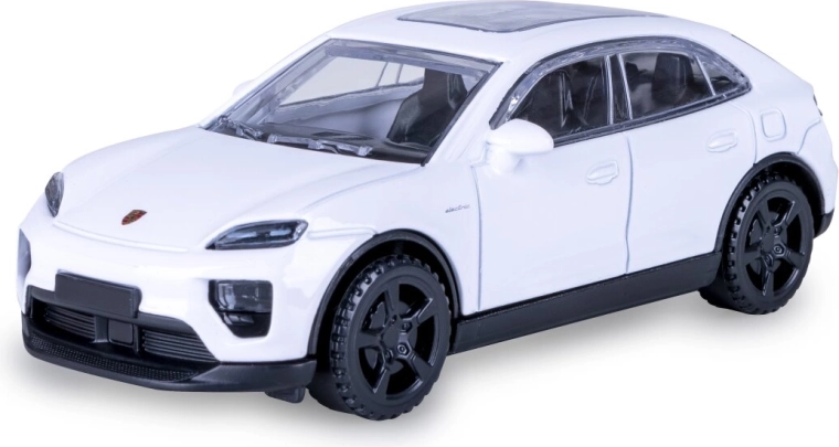 Modelo metálico Porsche Macan a escala 1:43 blanco