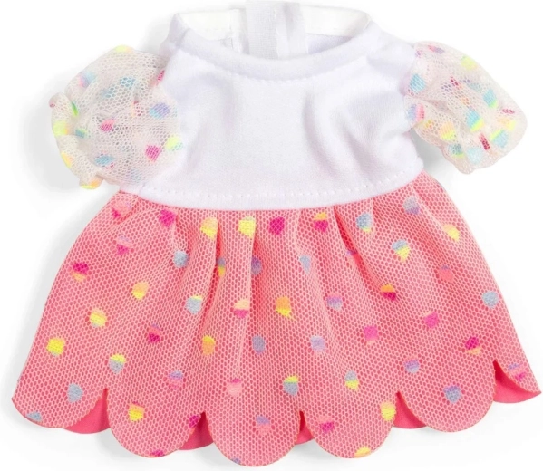 Bigjigs Toys vestido de fiesta rosa para muñeca 28 cm