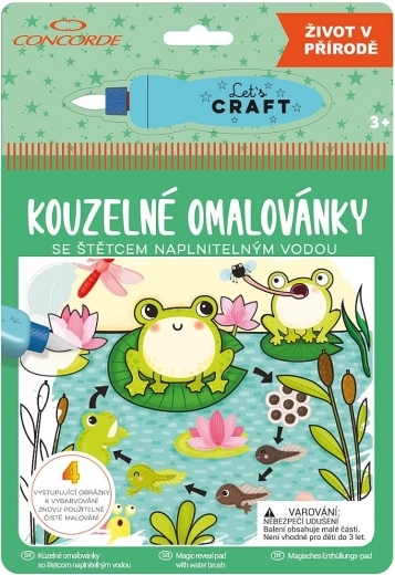 Libros para colorear mágicos CONCORDE – vida en la naturaleza