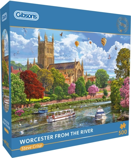 Puzzle Gibsons Catedral de Worcester 500 piezas