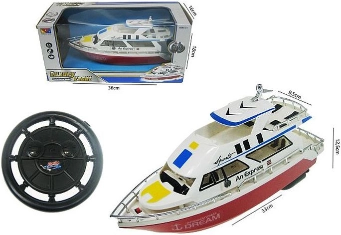 Yate teledirigido de 28 cm