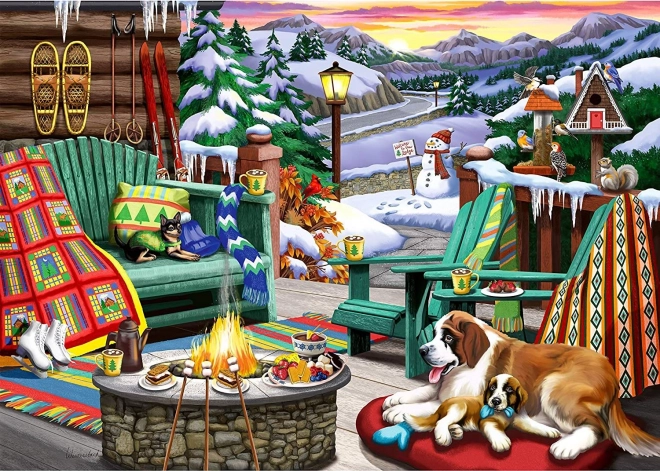 Puzzle Ravensburger Lugares acogedores XXL 500 piezas