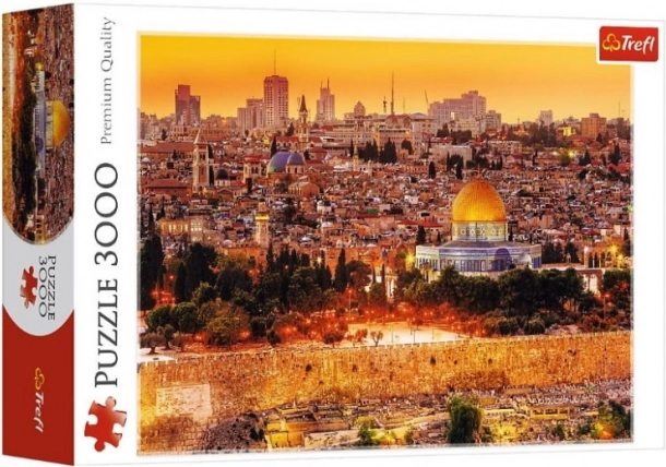 Puzle de 3000 piezas – tejados de Jerusalén