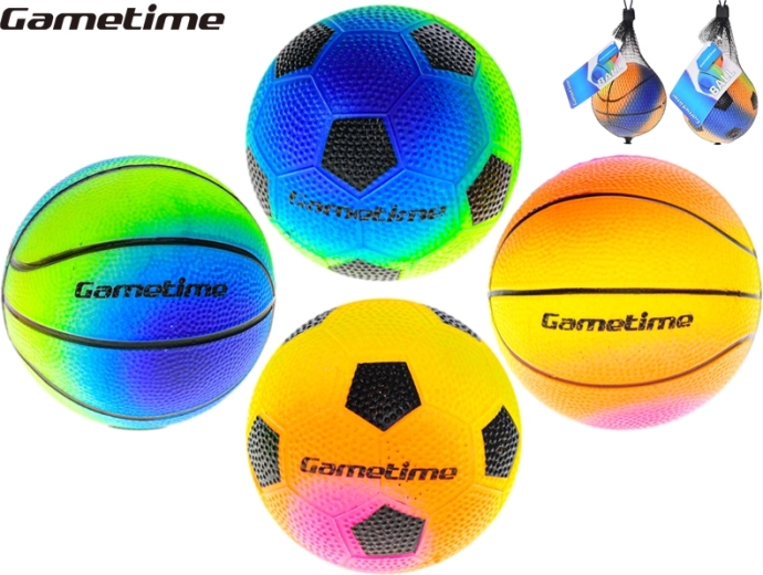 Pelota arcoíris Gametime 10 cm