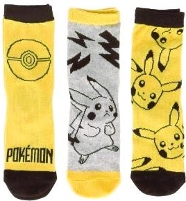 Conjunto de calcetines Pokémon - 3 pares