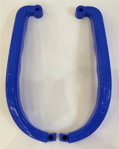 Reposabrazos para manos para correpasillos C63 y T-Roc, azules (izquierdo + derecho, 2 uds.)