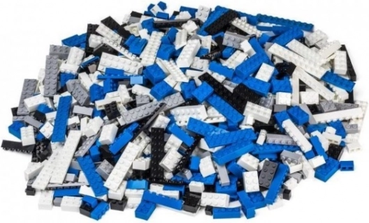 L-W Toys set de construcción policial 1000 piezas