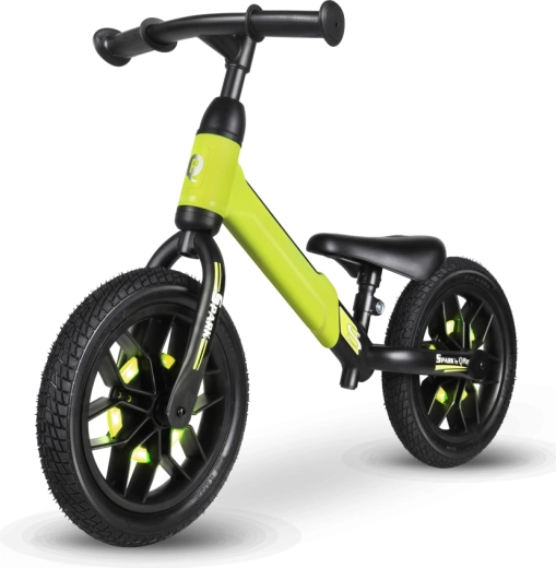 Bicicleta de equilibrio Qplay Spark verde
