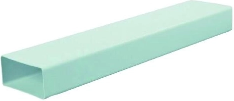 Canal de ventilación plano 110 × 55 mm, longitud 0,5 m