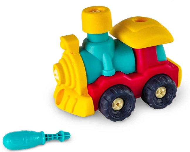 Juego de construcción con tornillos pequeño constructor – tren SPARKYS
