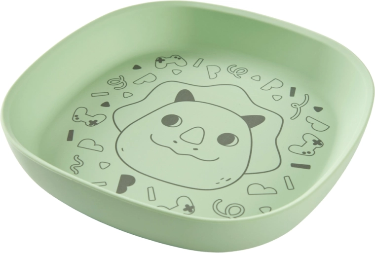 Plato de silicona Skip Hop Besties Squad verde