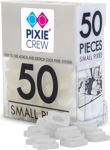Pixie Crew píxeles pequeños blancos
