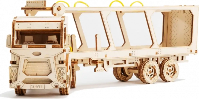 WOODEN CITY rompecabezas 3D de madera – transportador de coches Superfast