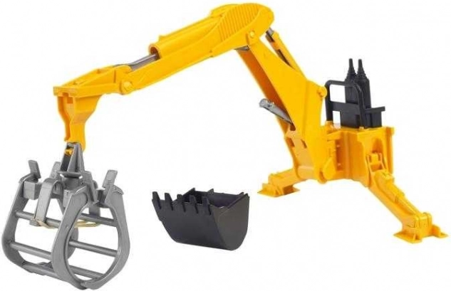 Excavadora trasera para tractor Bruder