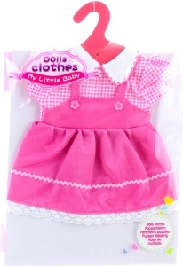 Vestiditos rosas para muñeca 22 × 22 cm