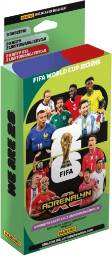 Cartas coleccionables PANINI FIFA World Cup 2026 Blister XXL