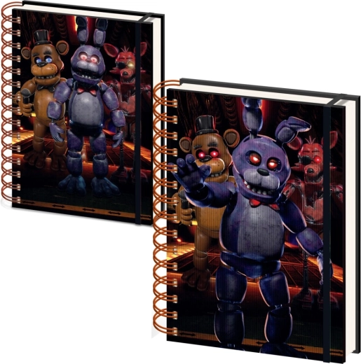 Five Nights At Freddy’s cuaderno de anillas 3D A5 Jump