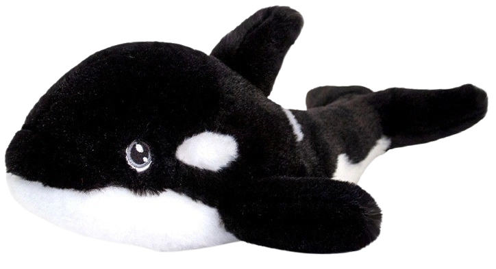 Orca de peluche 25 cm KEEL TOYS