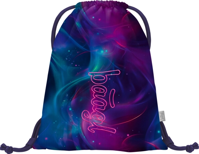 Baagl mochila saco Nova GRS con estampado de galaxia