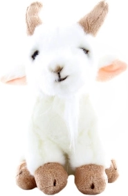 Cabra de peluche 18 cm ecológica