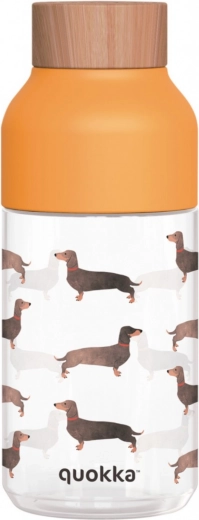 Botella para beber Quokka Ice con motivo de perritos salchicha 570 ml