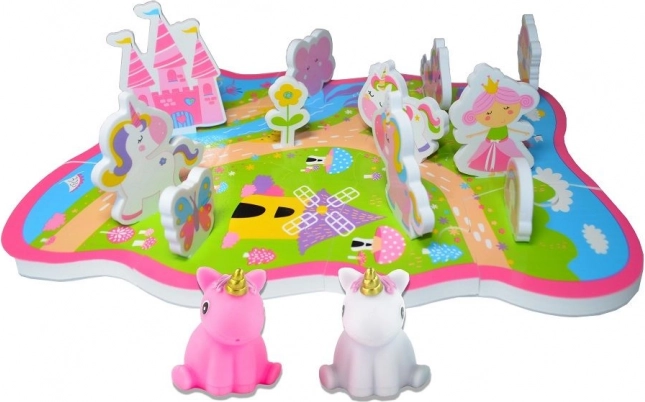 Set de baño Mundo de unicornios
