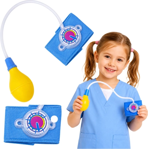 Tensiómetro infantil con aguja y manguito – azul
