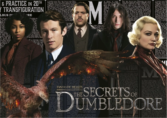 Puzzle Animales fantásticos: Los secretos de Dumbledore 1000 piezas