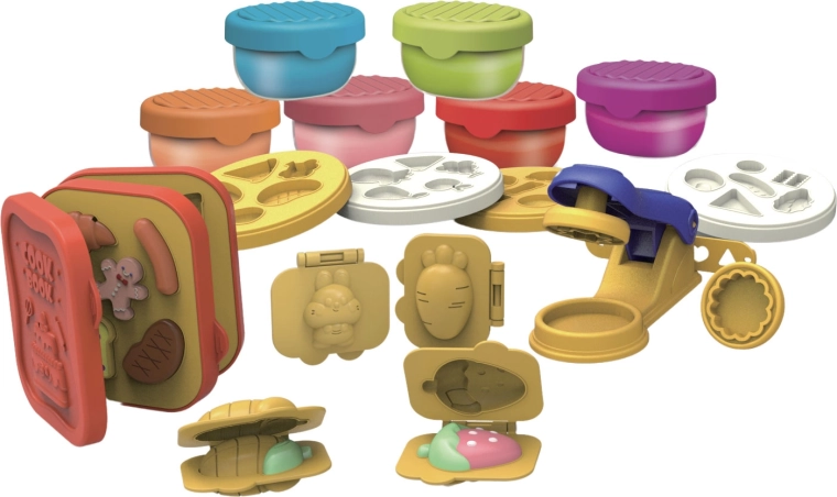 Plastilina: estudio de cocina con moldes y accesorios - 1 unidad