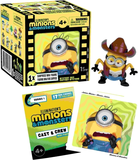 Minions 3 mini figura blind pack - 1 pieza