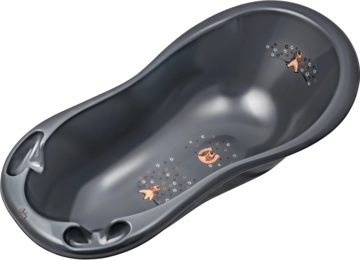 MALTEX bañera infantil de diseño Minimal caballito 100 cm – Gris