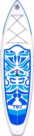 Paddleboard hinchable FunWater Tiki 3,2 m azul-blanco