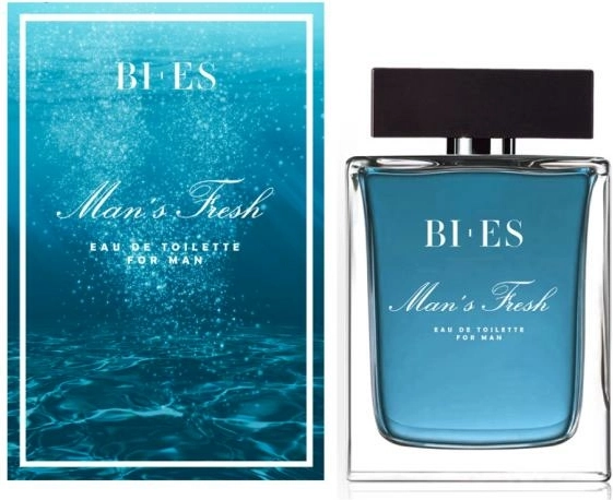 Agua de tocador para hombre BI-ES Man's Fresh 90 ml