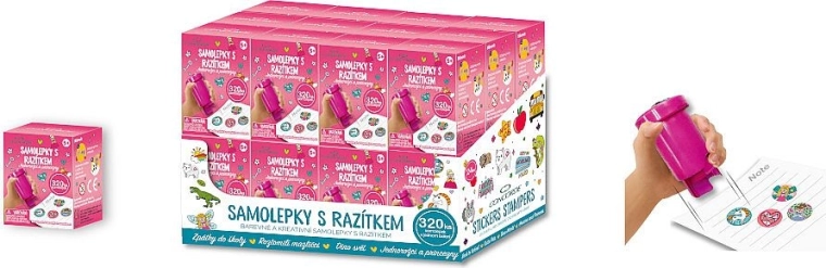 Sello adhesivo CONCORDE unicornios y princesas – 320 pegatinas