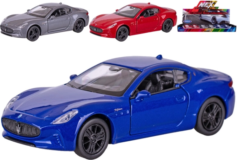 Welly Maserati GranTurismo Folgore modelo metálico 1:34 con mecanismo de retroceso