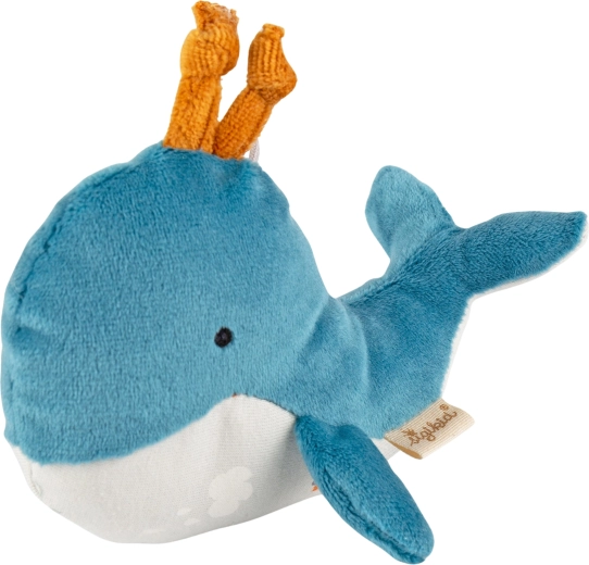 Ballena de peluche Sigikid con sonajero para bebés