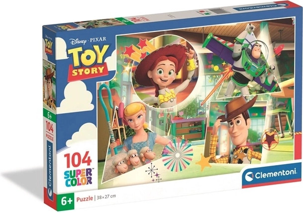 Puzzle Clementoni SuperColor Toy Story de 104 piezas