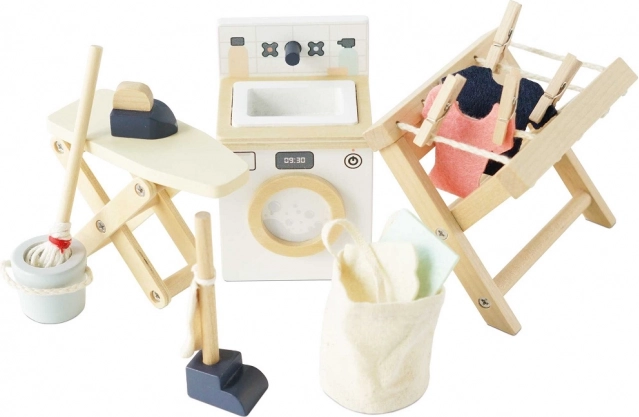 Le Toy Van muebles de lavandería para casa de muñecas