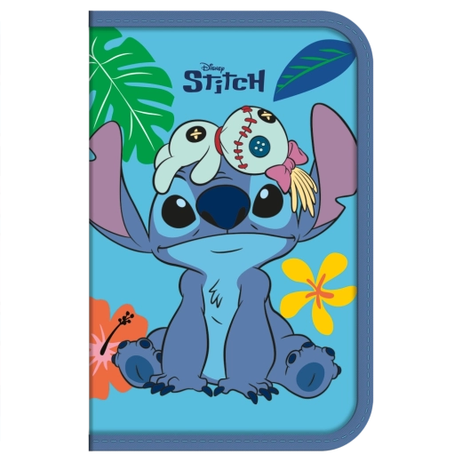 Lilo y Stitch estuche escolar relleno azul