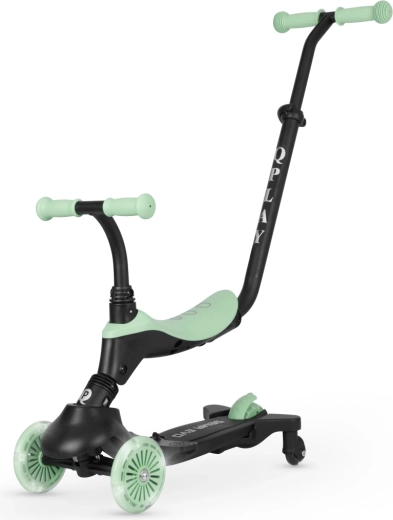 Qplay Sema Evo 3 en 1 patinete infantil verde