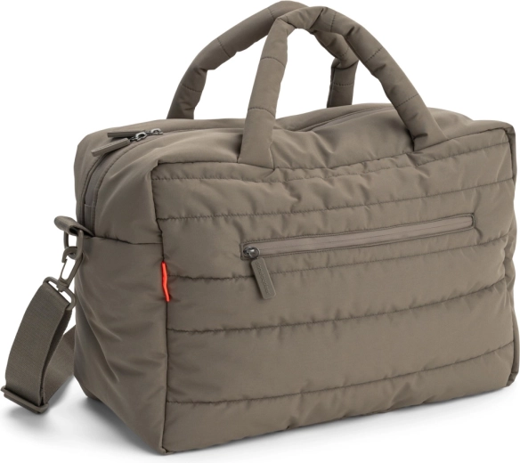 Bolso cambiador acolchado Done by Deer en gris topo