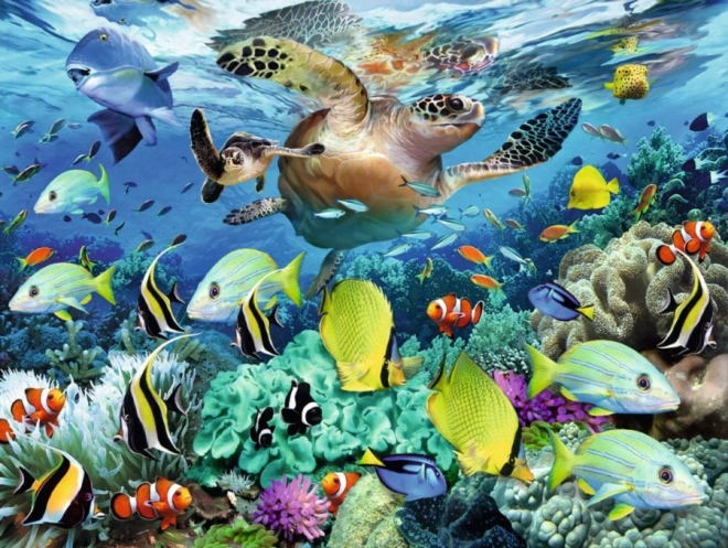 Puzzle Ravensburger Paraíso submarino 150 piezas
