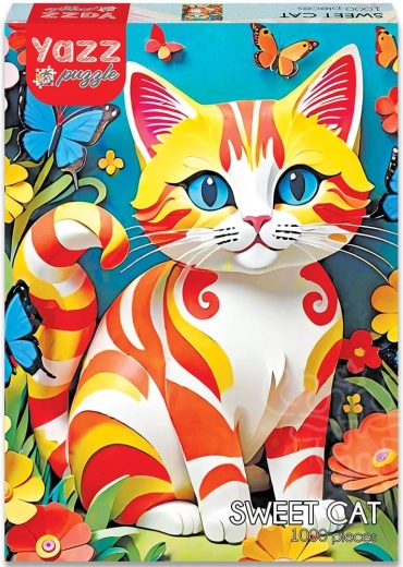 Puzzle YAZZ gatita adorable 1000 piezas