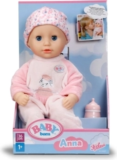 Muñeca BABY born Anna rosa claro 36 cm