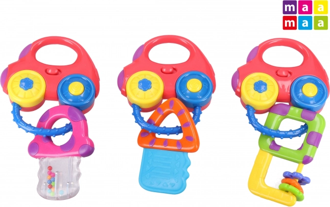 Llaves infantiles de coche con luz y sonido 18 cm