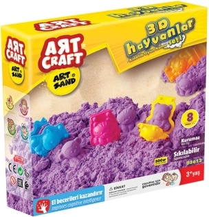 ART CRAFT arena cinética para crear animalitos 500 g