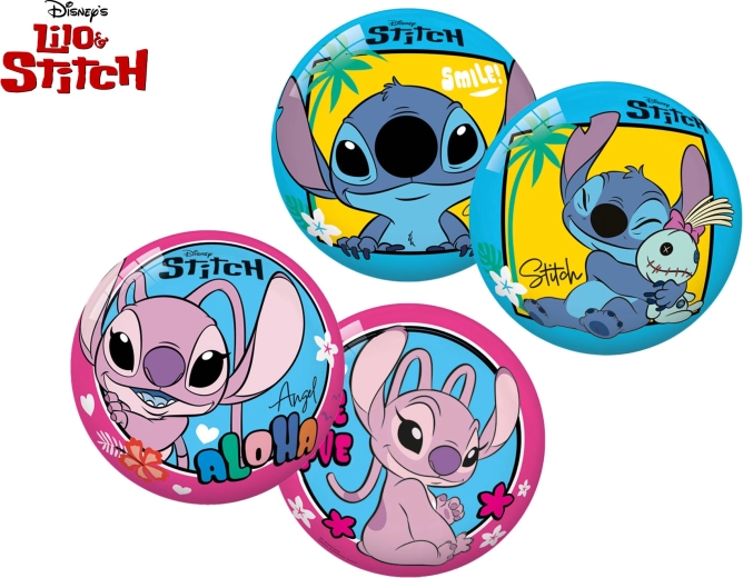 Pelota infantil Lilo y Stitch 11 cm - 1 pieza